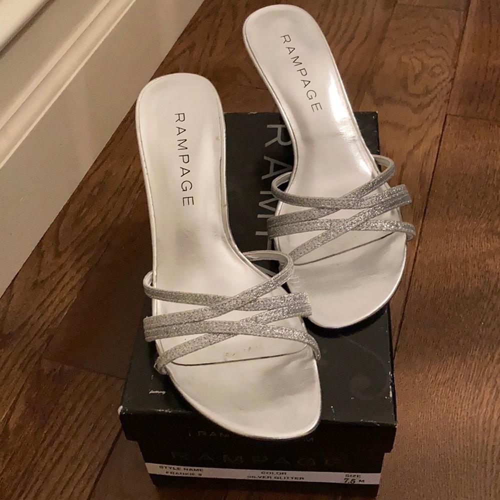 Rampage silver heel 7.5